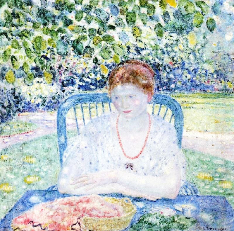 SEWING IN THE GARDEN