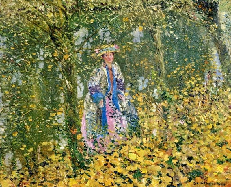 Late October by Frederick Carl Frieseke
