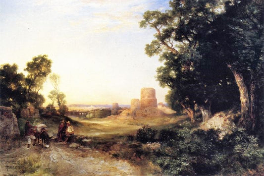 Tula, The Ancient Capital Of Mexico by Thomas Moran