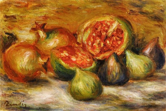 Still Life With Figs by Pierre Auguste Renoir