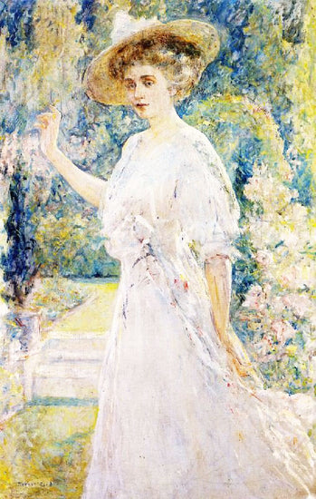A Summer Portrait by Robert Lewis Reid
