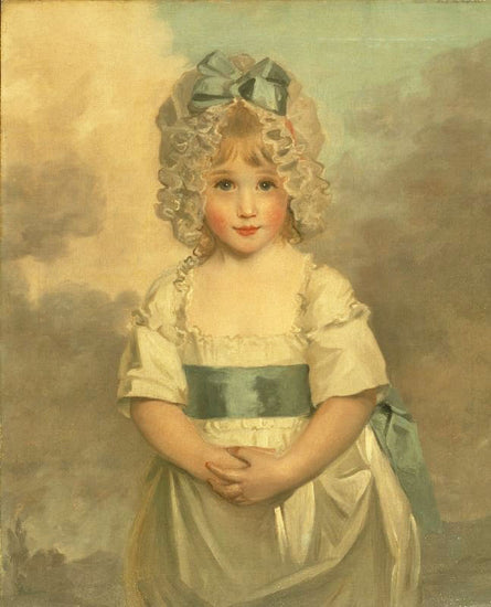 Miss Charlotte Papendick As A Child by John Hoppner