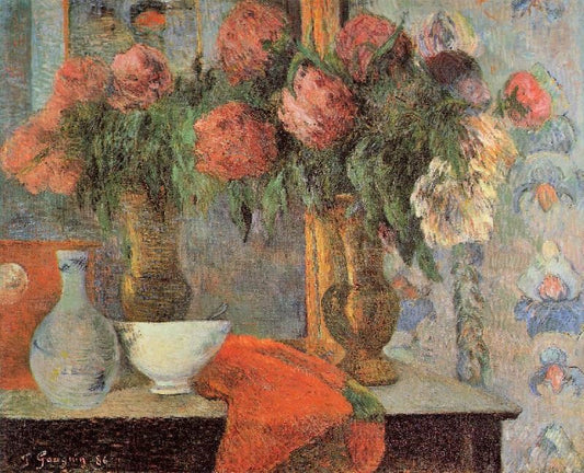 Still Life, The White Bowl by Paul Gauguin