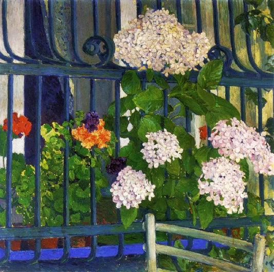 Geraniums by Koloman Moser