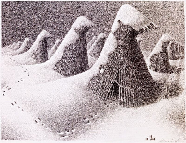 January by Grant Wood