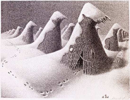 January by Grant Wood