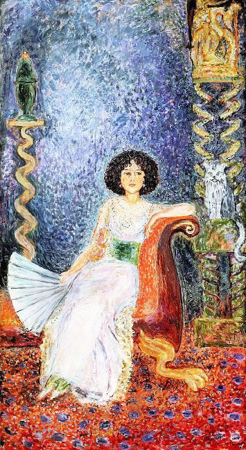 Ellen Roosval, F. Von Hallwyl by Nils Dardel