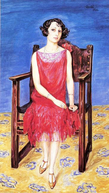 Eva Bonnier by Nils Dardel