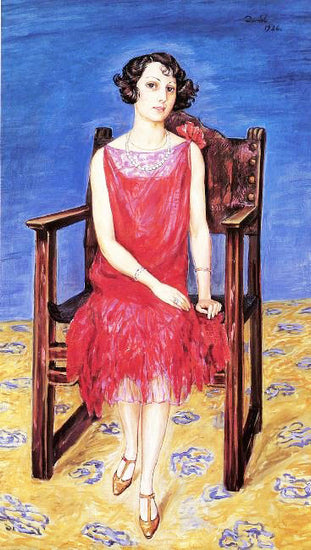 Eva Bonnier by Nils Dardel