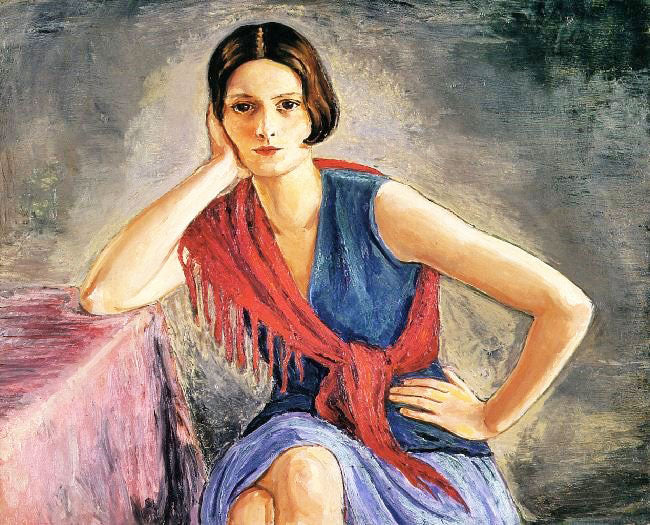 Irish Woman by Nils Dardel
