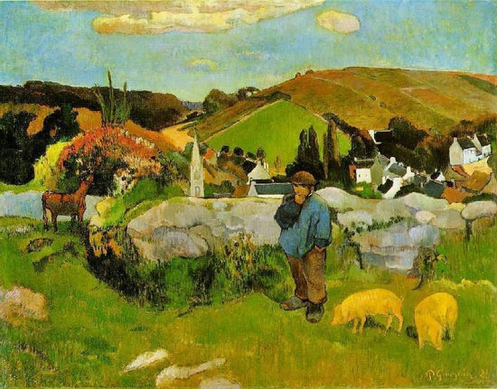 The Swineheard by Paul Gauguin