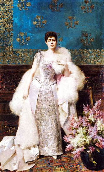 Francisca Aparicio Y Merida, Marquesa De Vistabella by Francisco Masriera y Manovens
