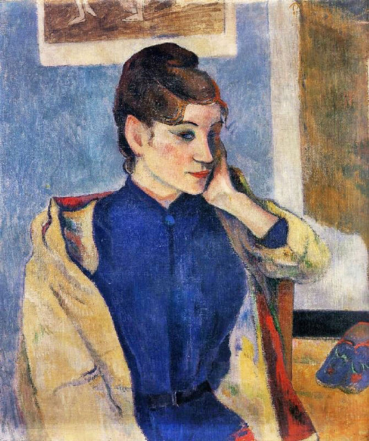 Portrait Of Madeline Bernard by Paul Gauguin