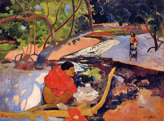 Te Poipoi by Paul Gauguin