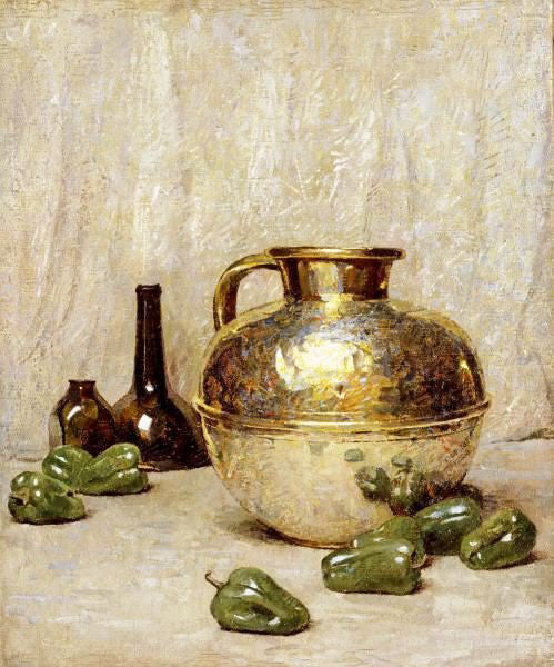 Still Life With Pepper by Emil Carlsen