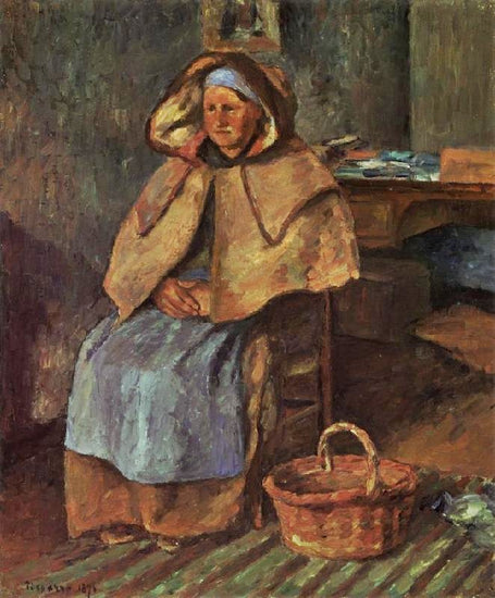 La Mere Gaspard by Camille Pissarro