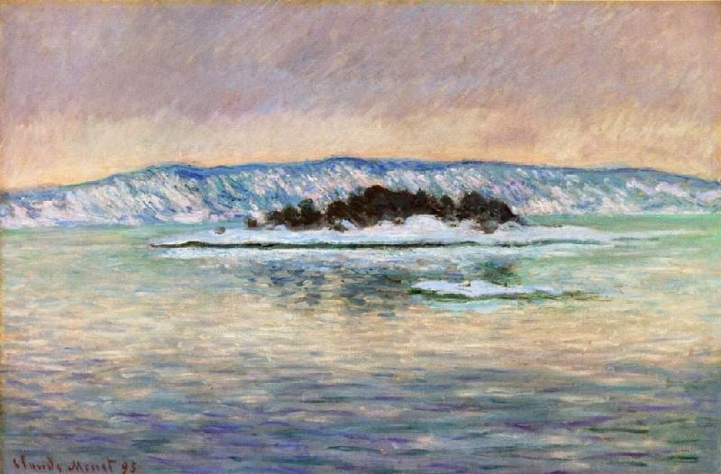 The Fjord, Near Christiania by Claude Oscar Monet