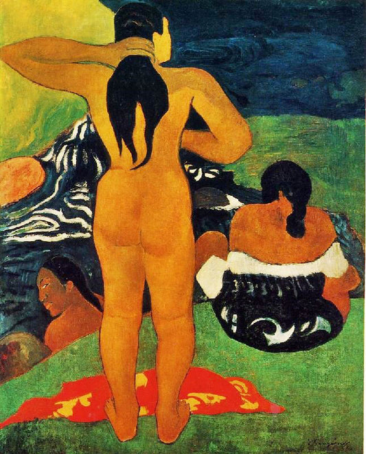 Tahitian Women Bathing by Paul Gauguin