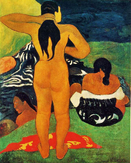 Tahitian Women Bathing by Paul Gauguin