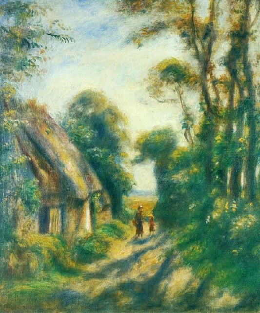 Near Berneval by Pierre Auguste Renoir