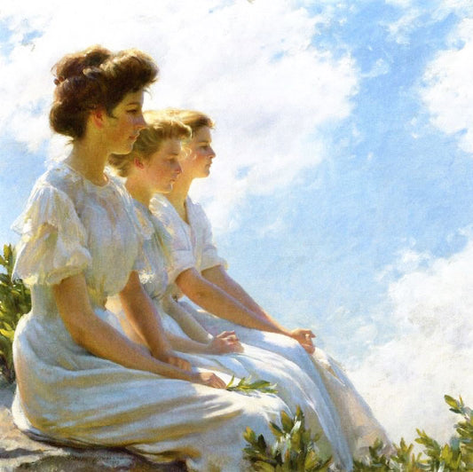 On The Heights by Charles Courtney Curran