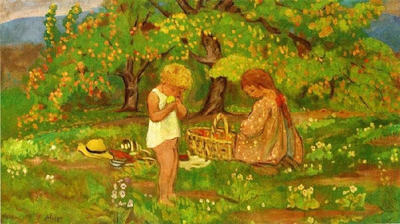 The Afternoon Snack by Henri Lebasque