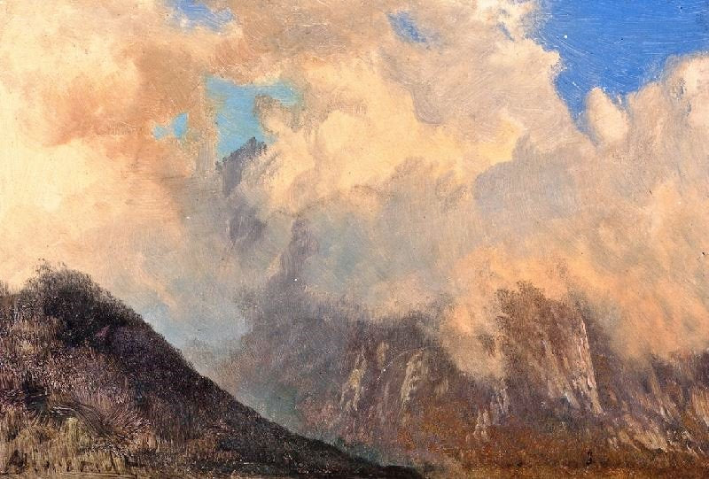 In The Tyrol by Albert Bierstadt