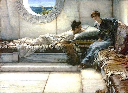 The Secret by Sir Lawrence Alma-Tadema