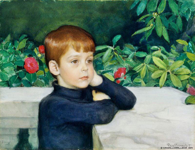 Portrait Of The Artist ’S Son by Eero Järnefelt