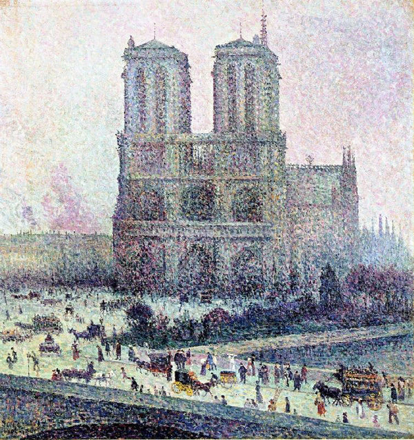 Notre Dame by Maximilien Luce
