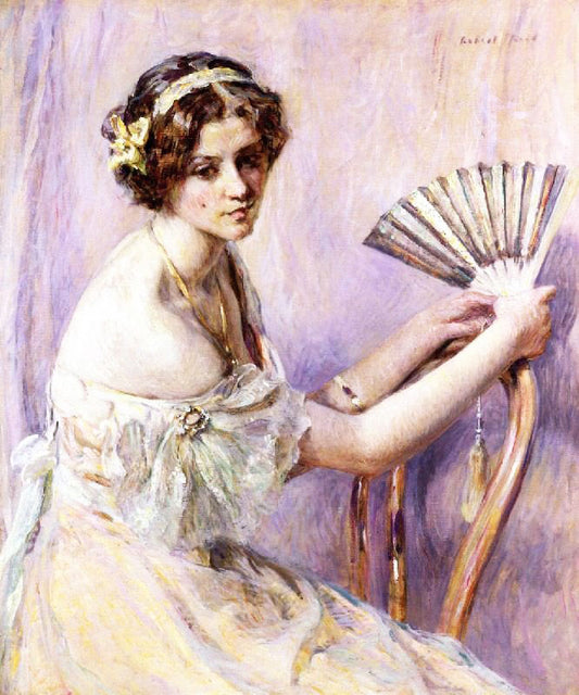 The Pearl Fan by Robert Lewis Reid