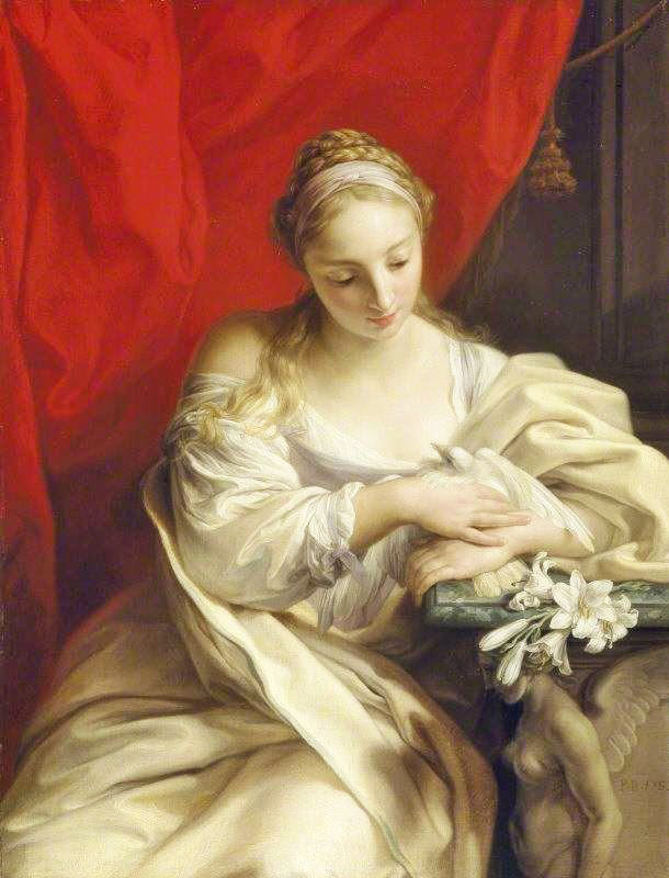 Purity Of Heart by Pompeo Batoni