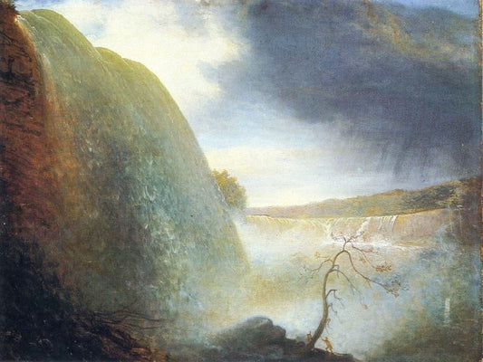 Falls Of Niagara, Viewed From The American Side by Rembrandt Peale