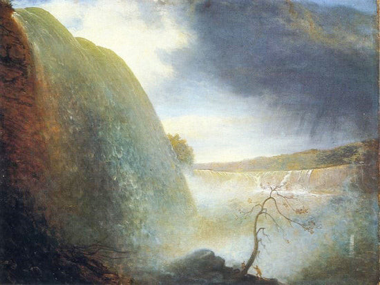 Falls Of Niagara, Viewed From The American Side by Rembrandt Peale
