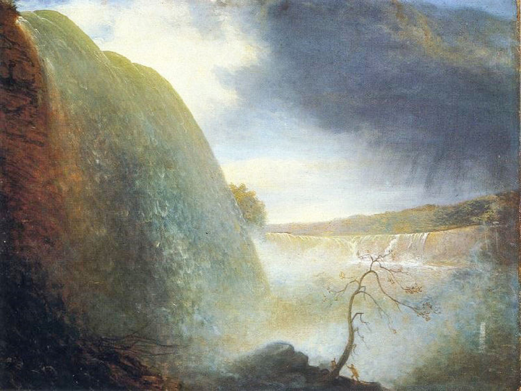 Falls Of Niagara, Viewed From The American Side by Rembrandt Peale
