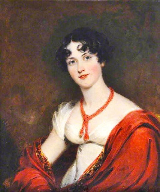 Lady Caroline Gordon, Lady Chesham by Thomas Barber