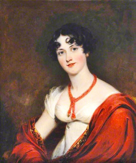 Lady Caroline Gordon, Lady Chesham by Thomas Barber