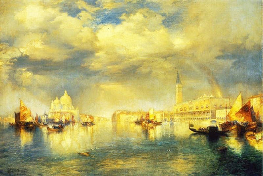 Venetian Scene, 1902 by Thomas Moran