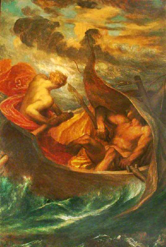 Love Steering The Boat Of Humanity by George Frederic Watts