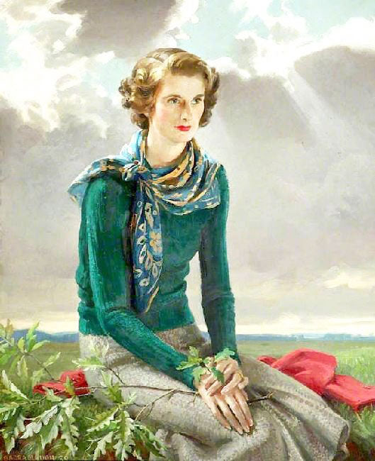 The Honourable Pamela Louisa Eleanor Dillon, Countess Of Onslow by James Penniston Barraclough