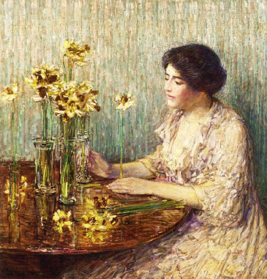 Jonquils by Childe Hassam
