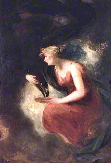 Hebe Feeding Jupiter ’S Eagle by William Beeche