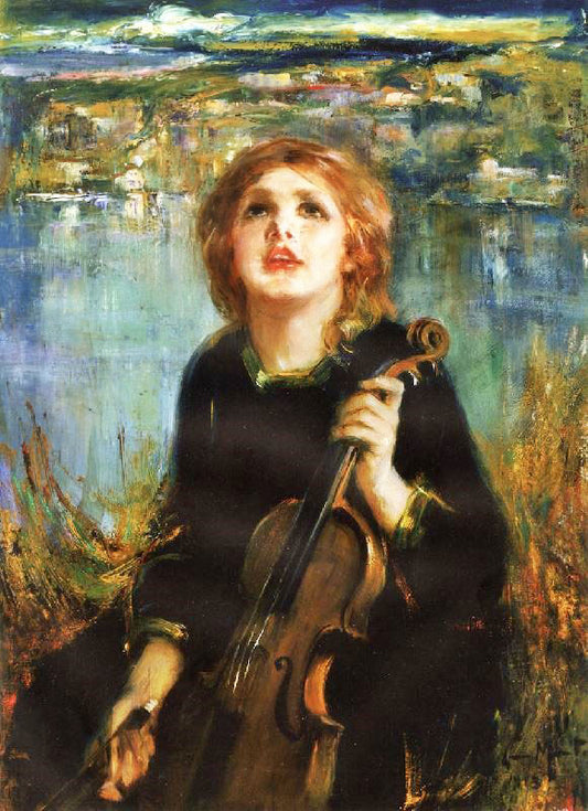 A Florentine by Laura Muntz Lyall