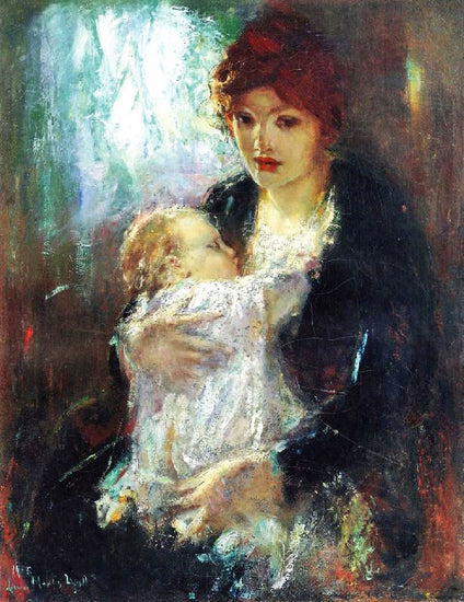 The Lullaby by Laura Muntz Lyall