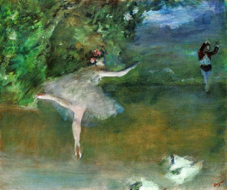 Les Pointes by Edgar Degas