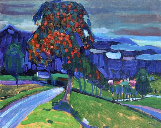 Autumn Near Murnau by Wassily Kandinsk
