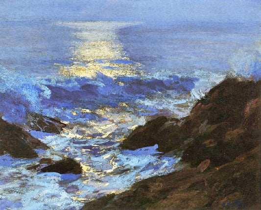 Seascape Moonlight by Edward Potthast