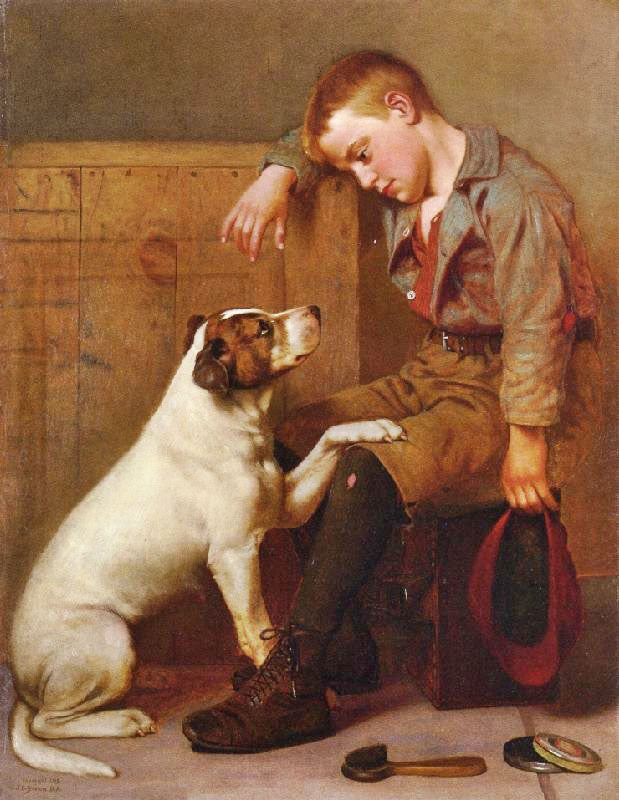 Best Friends by John George Brown