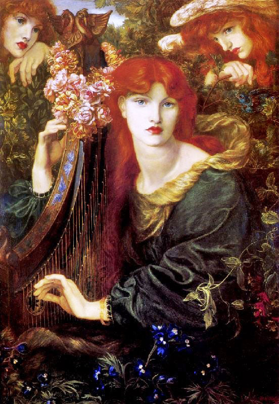 La Ghirlandata by Dante Gabriel Rossetti