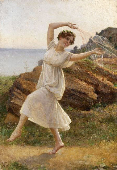 Antique Dance by Nikolai Bodarevsk